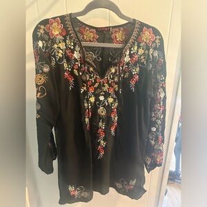 Johnny Was blouse, Size Small